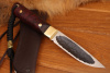 Северный нож малый, Bohler N690 фултанг, рукоять кап клена.